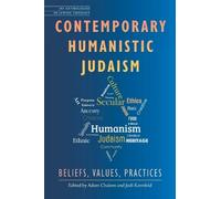 Adam Chalom Contemporary Humanistic Judaism (Tascabile)