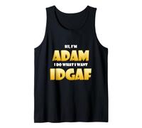 Adam Costume IDGAF Funny Meme Halloween Costume for Adams Canotta
