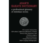 Adam Dobrzynski Adam's Karate Dictionary (Tascabile)