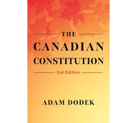 Adam Dodek The Canadian Constitution (Tascabile)