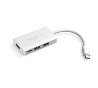 Adam Elements Casa Hub A01m USB 3.1 Type-C 4-in-1 Multi Funzione (3 anni di garanzia) - Argento