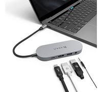 ADAM Elements - Hub USB-C con SSD Storage (480 GB) unità esterna con 60 W Power Delivery 3.0 Type-C Port, HDMI per 4K30Hz, porta USB-A 3.1 e jack per cuffie 3.5, compatibile con MacBook Pro, iPad Pro