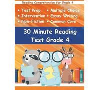 Adam Free 30 Minute Reading Test Grade 4 (Tascabile) 30 Minute Reading Test