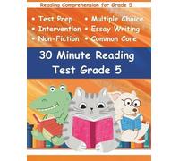 Adam Free 30 Minute Reading Test Grade 5 (Tascabile) 30 Minute Reading Test