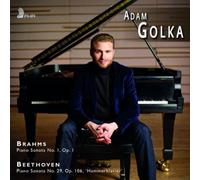 Adam Golka Adam Golka: Brahms - Piano Sonata No. 1, Op. 1/... (CD) Album