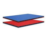 Adam Hall 0568BLUR SolidLite® Piastra, 6,8 mm, 2500 x 1250 mm (blu/rosso)