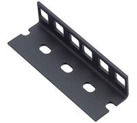 Adam Hall 19" Parts 61535 B 2 - Guida Rack Heavy Duty nera 2 U | 2 U