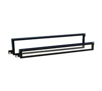 Adam Hall 19" Parts 87442 - Copertura Frontale con Inserto in Plexiglas da 19" 2 U