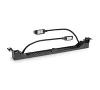 Adam Hall 19" Parts 87463 - Luce rack a LED blu COB bianco freddo con due colli di cigno