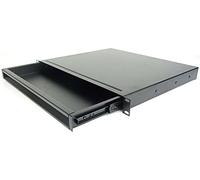 Adam Hall 19 Pollici Parti 874 E 01 A - Cassetto da Rack ERGO in Alluminio da 19 Pollici 1 HE