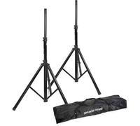 Adam Hall 4049521079795 Alu Boxenständer 2er-Set inkl. Tasche Kit treppiede per
