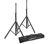 Adam Hall 4049521079795 Alu Boxenständer 2er-Set inkl. Tasche Kit treppiede per