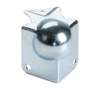 Adam Hall 41143 - Angolo sferico piccolo con angolo a L integrato 37 mm, gomito 22 mm