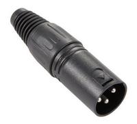 Adam Hall - 7850 - Connettore XLR 3 pin maschio nero