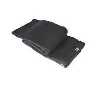 Adam Hall Accessories 0152 X 34 - Stage molton B1 nero con occhielli bruniti 3 x 4 m