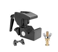 Adam Hall Accessories SUPER CLAMP MK2 SET 1 - Gancio universale con morsetto (e bulloni SS018)