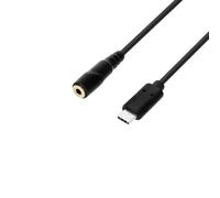 Adam Hall Cables 3 STAR B Y USB-C 0020 Cavo adattatore USB-C - Mini jack femmina da 3,5 mm × USB-C - 0,2 m
