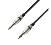 Adam Hall Cables 3 STAR BVV 0060 - Cavo Audio Jack stereo da 6,3 mm a Jack stereo da 6,3 mm 0,6 m
