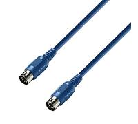 Adam Hall Cables 3 STAR MIDI 0150 BLU - Cavo MIDI 1,5 m blu