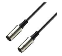 Adam Hall Cables 3 STAR MIDI 0300 BLK-5 - Cavo MIDI 3 m nero a 5 poli