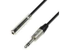 Adam Hall Cables 4 STAR BOV 0300 - Prolunga cuffie presa jack stereo da 6,3 mm a jack stereo da 6,3 mm 3 m