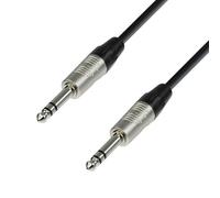 Adam Hall Cables 4 STAR BVV 0300 - Cavo patch REAN jack stereo da 6,3 mm a jack stereo da 6,3 mm 3 m