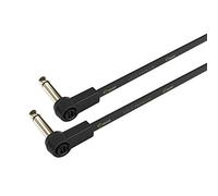 Adam Hall Cables 4 STAR IRR 0060 FLM Pedalboard Patch Cable Adam Hall angled Jack TS, 0.6 m