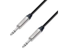 Adam Hall Cables 5 STAR BVV 1000 - Cavo patch Neutrik jack stereo da 6,3 mm a jack stereo da 6,3 mm 10 m