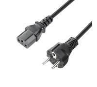 Adam Hall Cables 8101 KA 0200 - Cavo di alimentazione 3 x 0.75 mm², 2 m