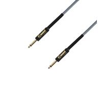 Adam Hall Cavi 4 STAR IPP 0300 BLU Cavo per strumenti | Rivestimento in nylon Adam Hall Jack TS | 3 m