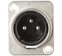 Adam Hall Connectors 7838 - Connettore XLR maschio di Tipo D da Pannello