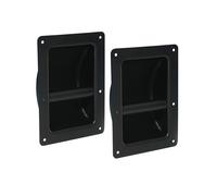 Adam Hall Hardware 3402 - Maniglia da Incasso in acciaio nera
