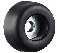 Adam Hall Hardware 4900 M8 AH - Bustina con set di 8 piedi in gomma 25 x 11 mm colore nero