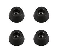 Adam Hall Hardware 4901 M4 AH - Bustina con set di 4 piedi in gomma 30 x 15 mm