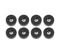 Adam Hall Hardware 4907 M8 AH - Bustina con set di 8 piedi in gomma 38 x 15 mm