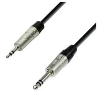 Adam Hall K4BVW0150 Jack Audio Cavo [1x Spina jack da 3.5 mm - 1x Spina jack d