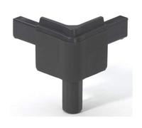 Adam Hall Q 4502 MDG - Angolo per profilo di chiusura, colore: Grigio scuro