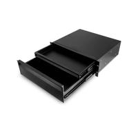 Adam Hall RACK DRAWER 03 DOUBLE ERGO - Cassetto estraibile 3U per armadi 19", nero