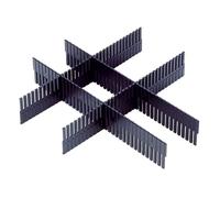Adam Hall 87402 P2 - Divisore longitudinale per cassetti da 19", 2 U