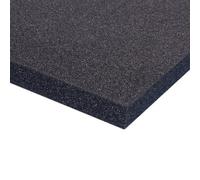 Adam Hall - Schiuma Plastazote PE nera (200 cm x 100 cm x 30 mm)