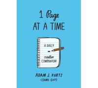 Adam J. Kurtz 1 Page at a Time (Blue) (Tascabile)