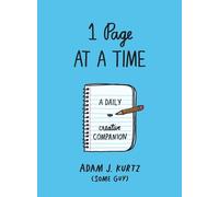 Adam J. Kurtz 1 Page at a Time (Blue) (Tascabile)