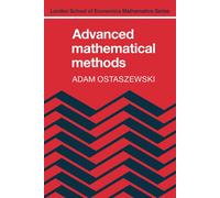 Adam Ostaszewski Advanced Mathematical Methods (Copertina rigida)