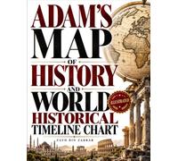 Adam’s Map of History and World Historical Timeline Chart: An Illustrated Islamic History Timeline from Prophet Adam to the Modern World - Prophets, Caliphates & Civilizations Side by Side