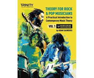 Adam Saunders Theory for Rock & Pop Musicians Volume 1 (Tascabile)