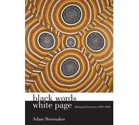 Adam Shoemaker Black Words White Page (Tascabile)