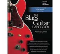 Adam St. James The Blues Guitar Handbook (Copertina rigida)