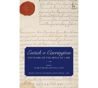 Adam Tomkins Entick v Carrington (Tascabile)