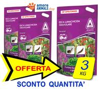 Adama FERRAMOL → 3 kg - Esca Lumachicida Lumache USO BIOLOGICO Fosfato Ferrico