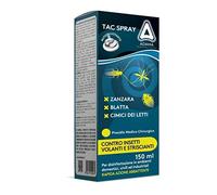 adama Tac Spray INSETTICIDA AUTOSVUOTANTE 150ML, BLATTE, CIMICI, ZANZARE Insetti
